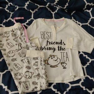 Disney Beauty and the Beast Pajamas SzXL